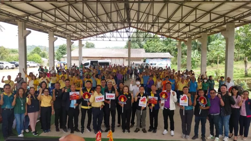 พังงาจัดเวทีรณรงค์สร้างความรับรู้และการเรียนรู้การเกษตรที่เป็นมิตรกับสิ่งแวดล้อม(Green Day) ที่สวนเกษตรอินทรีย์อารมณ์ดี