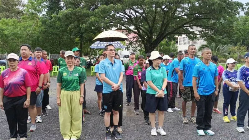 ผู้พิพากษาหัวหน้าศาลจังหวัดพังงา ประธานเปิดการแข่งขันกีฬาเปตองวันรพี ประจำปี 2568