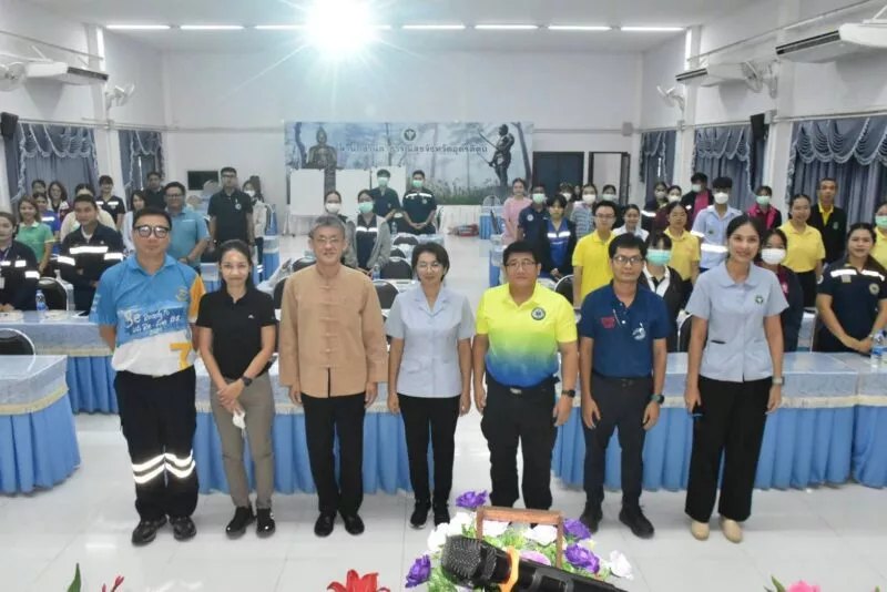 สสจ.อุตรดิตถ์ จัดการอบรมหลักสูตรการฝึกปฏิบัติการสถานการณ์สมมติในภาวะภัยพิบัติ ของทีมปฏิบัติการฉุกเฉินทางการแพทย์ (MERT)