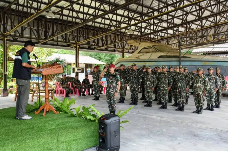 พิธีเปิดโครงการฝึกอบรมหลักสูตรสร้างเสริมประสิทธิภาพและเทคนิคการลาดตระเวนเชิงคุณภาพทางทะเล (SMART Marine Patrol)