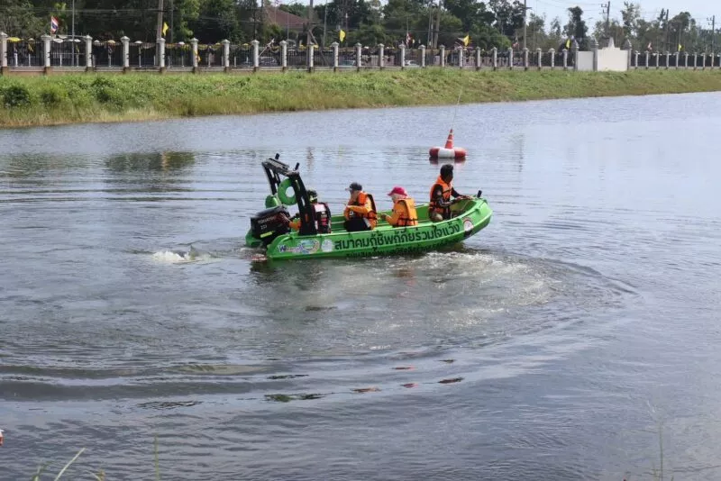 ปภ.นราธิวาส เสริมศักยภาพ อพปร. ฝึกอบรมขับเรือกู้ภัย เตรียมพร้อมรับมือสาธารณภัยช่วงฤดูฝน