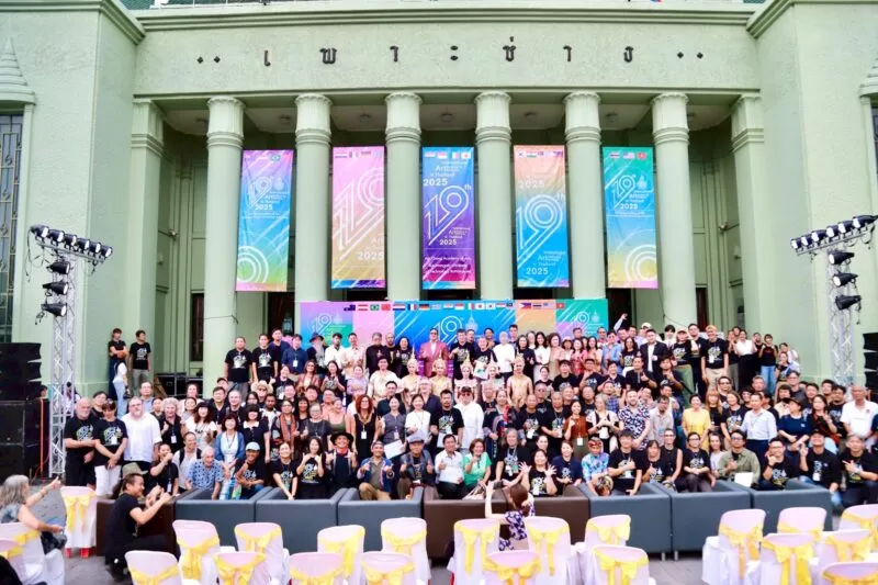 พิธีเปิดโครงการ 19th International Art Festival and Art Workshop in Thailand 2025