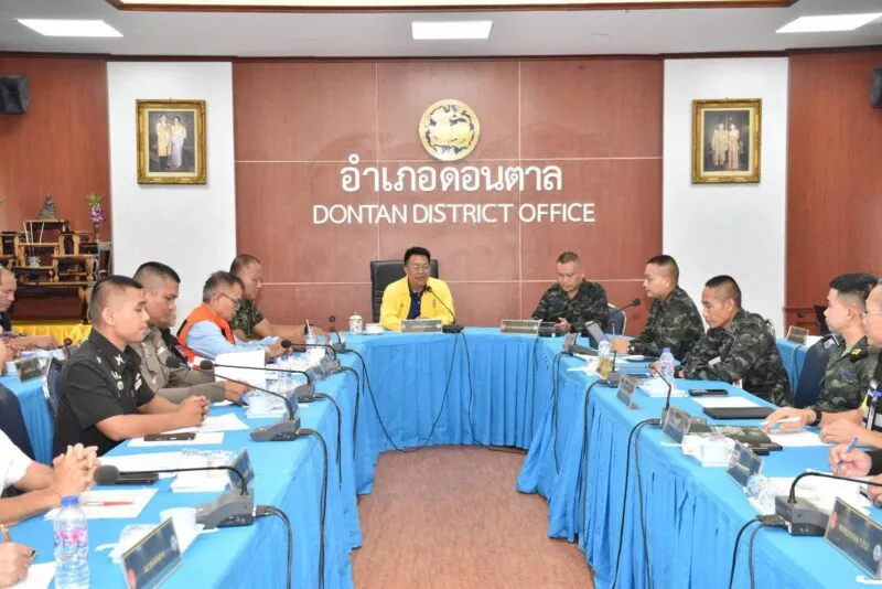 ประชุมประสานการปฏิบัติและแถลงแผนการฝึกอพยพประชาชนตามแผนเผชิญเหตุ กองกำลังสุรศักดิ์มนตรี ประจำปี พ.ศ. 2568