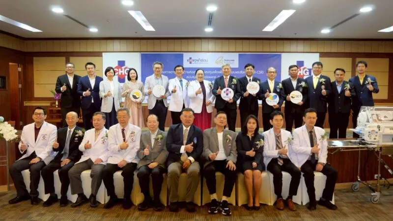 เครือจุฬารัตน์เดินหน้าสร้างอนาคตสุขภาพยั่งยืน ด้วยการสนับสนุนโรงพยาบาลภูมิภาค มอบเครื่องมือแพทย์ 65 ล้านบาท