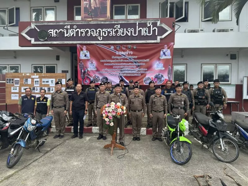 ผู้การเชียงรายเอาจริง ยึดรถซิ่ง–ท่อดัง ดำเนินคดีเยาวชนและผู้ปกครอง