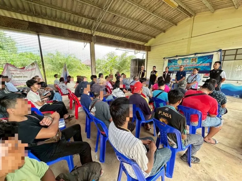 คุมประพฤติพังงา รับรายงานตัวผู้ถูกคุม จัดให้ทำงานบริการสังคมแบบกลุ่ม