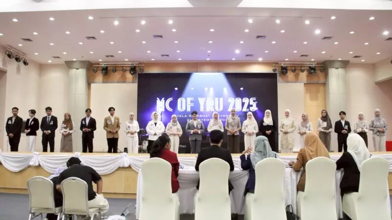 10 ตัวจริง MC of YRU 2025 เวทีสร้างคนรุ่นใหม่ สร้างภาพลักษณ์มหาวิทยาลัยสมาร์ท ทันสมัย