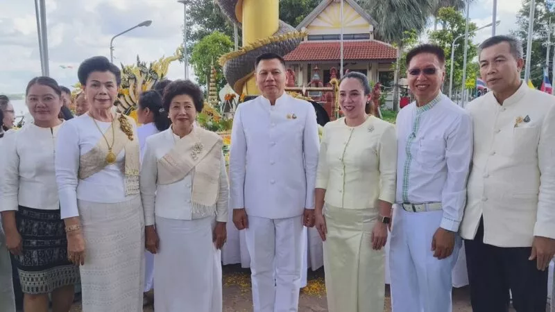 องค์กรภาคประชาชนร่วมหน่วยงานรัฐจัดงานประเพณี​กฐิน​น้ำ​บูชา​พญานาค​มุกดาหาร​ ครั้ง​ที่​ 18​