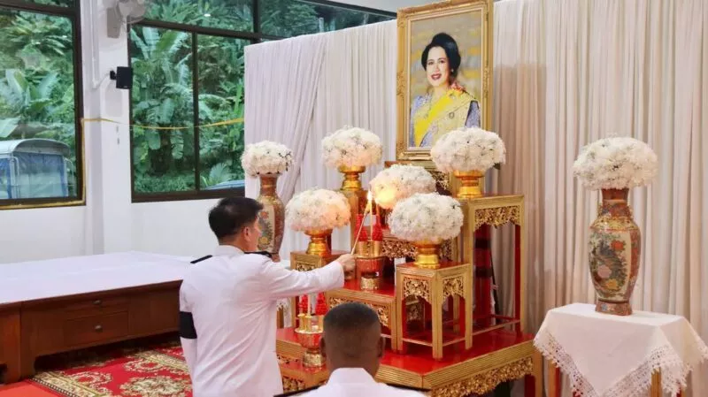 จังหวัดพังงาจัดพิธีบำเพ็ญกุศลสัตตมวาร เพื่อถวายเป็นพระราชกุศลแด่ พระบรมราชชนนีพันปีหลวง