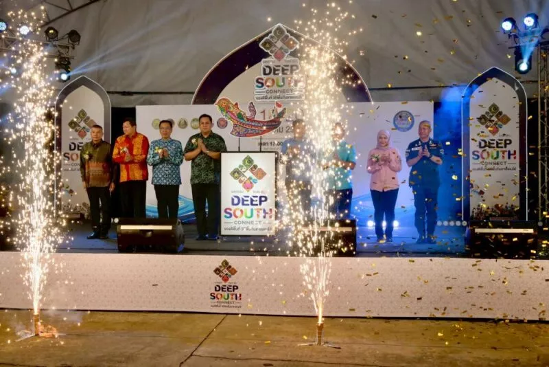 เมืองชายแดนคึกคัก  “รมช.อามินทร์” เปิดงาน Thai Deep South Connect ครั้งที่ 2 ผนึกภาคี 5 จังหวัดชายแดนใต้