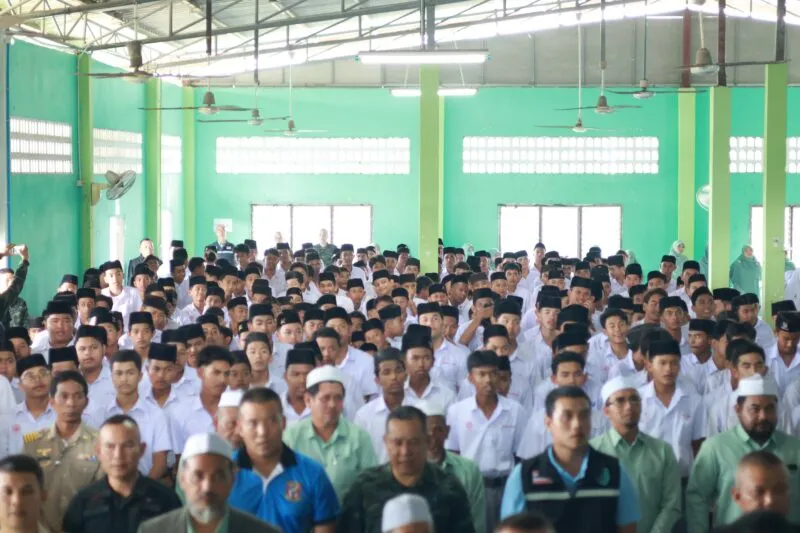 พลเอก บุญสิน พาดกลาง บรรยายพิเศษนักศึกษาวิชาทหารชายแดนใต้