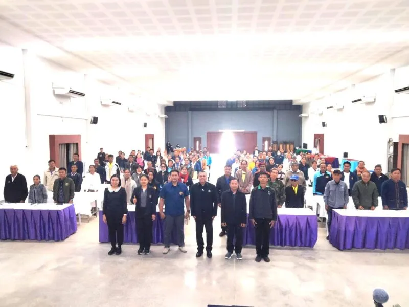 เกษตรมุกดาหารจัดอบรมและถ่ายทอดเทคโนโลยีการผลิตข้าวปลอดภัย