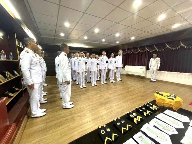 สง่างาม สมเกียรติ! พิธีประดับเครื่องหมายยศ เพื่อเป็นเกียรติและขวัญกำลังใจแก่กำลังพล