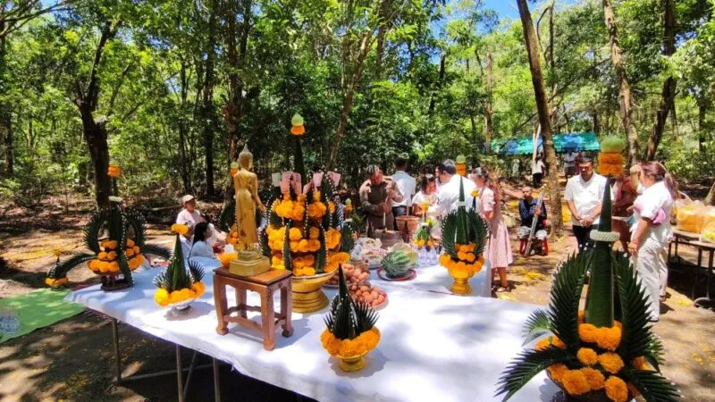 ชาวบ้านเกาะคอเขาร่วมสืบสานศรัทธา จัดงานบุญใหญ่ “ทุ่งตึก”