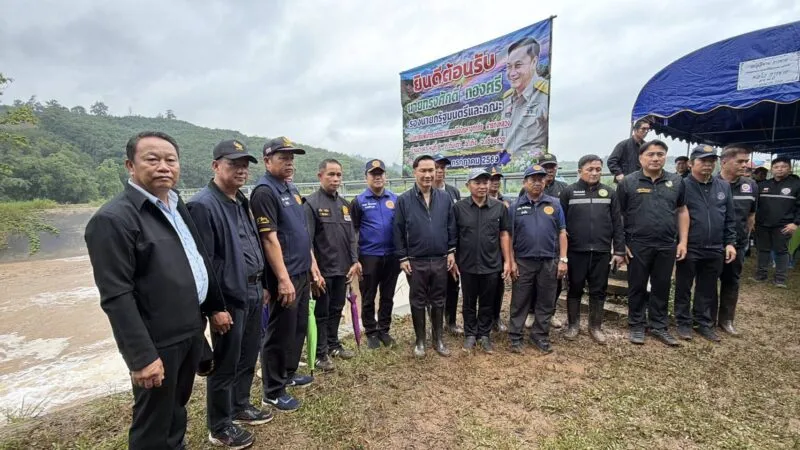 รองนายกฯ ทรงศักดิ์” ลงพื้นที่ จ.เชียงราย ติดตามการซ่อมแซม “ฝายทุ่งหลวง”