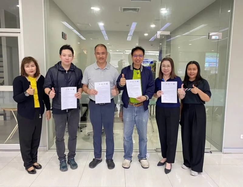 คณะกรรมการร่วมภาคเอกชน (กกร)มุกดาหารจัด”โครงการกิจกรรมนาคาเรืองแสง”