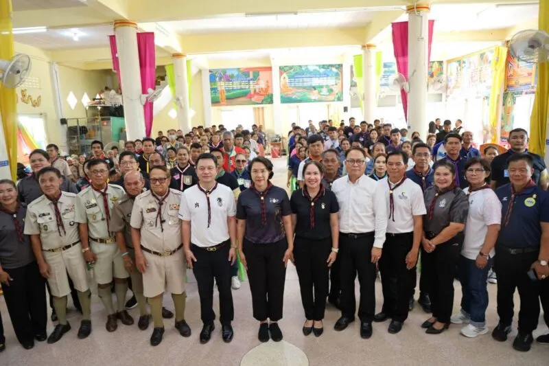 จัดโครงการฝึกอบรมลูกเสือชาวบ้านจงรักภักดี สร้างสามัคคี สมานฉันท์ รุ่นที่ 3
