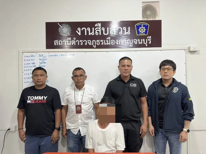 ตร.ปคม.นำหมายจับฯ บุกเมืองกาญจน์ ตามตะครุบหนุ่มใหญ่ขับ จยย.รับจ้าง หลังรับจ๊อบหาลูกค้าให้สาววัย 14 ปี ค้าประเวณี