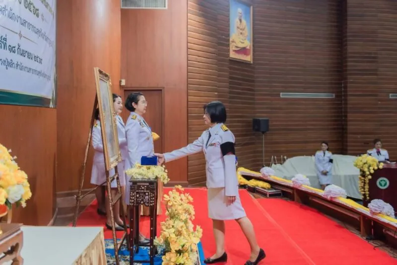 พิธีรับพระราชทานเครื่องราชอิสริยาภรณ์ ชั้นสายสะพาย ประจำปี 2568
